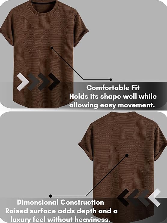 T-Shirt for Men Poly Cotton Greciilooks